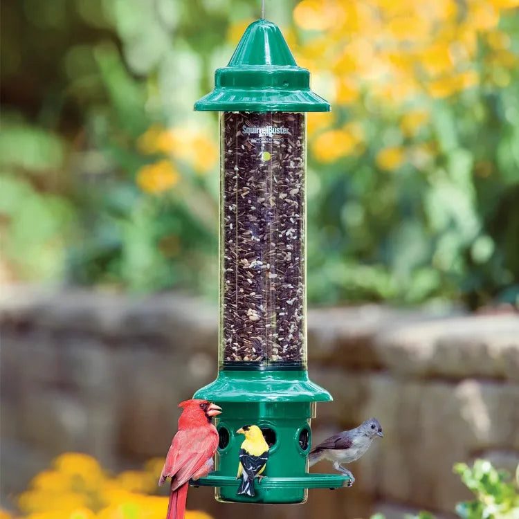 Weight-Activated Squirrel-Proof Tube Feeder