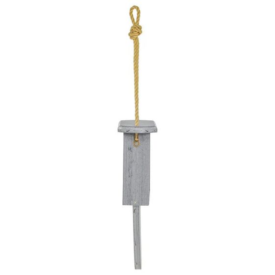 Modern Farmhouse Suet Feeder with Tail Prop, Driftwood
